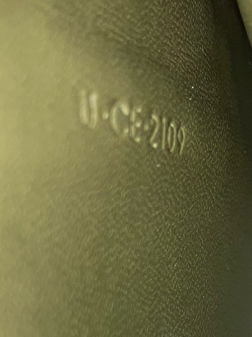 Celine Classic Box in Olive Green - Picture 14 of 15